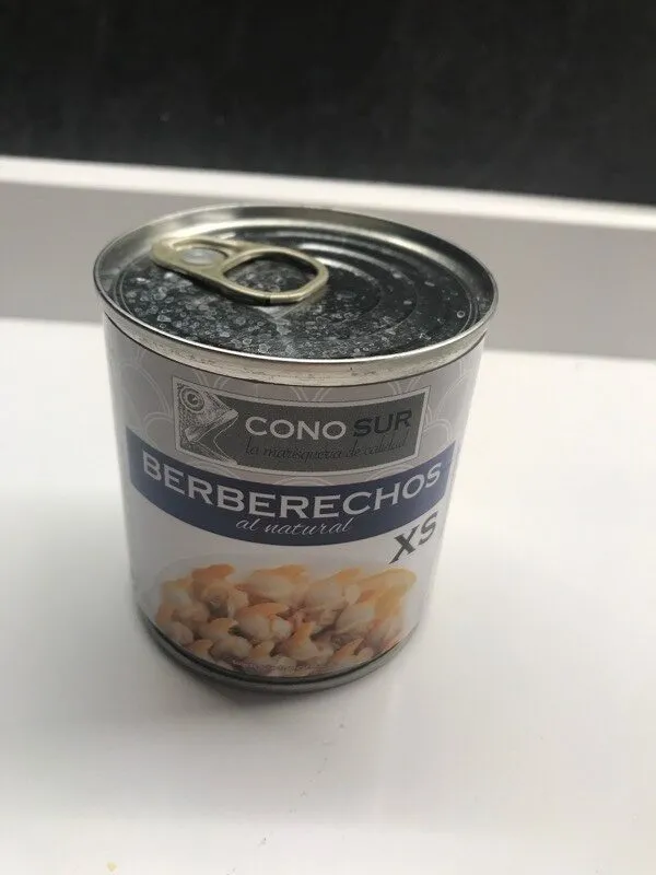 Berberechos al natural