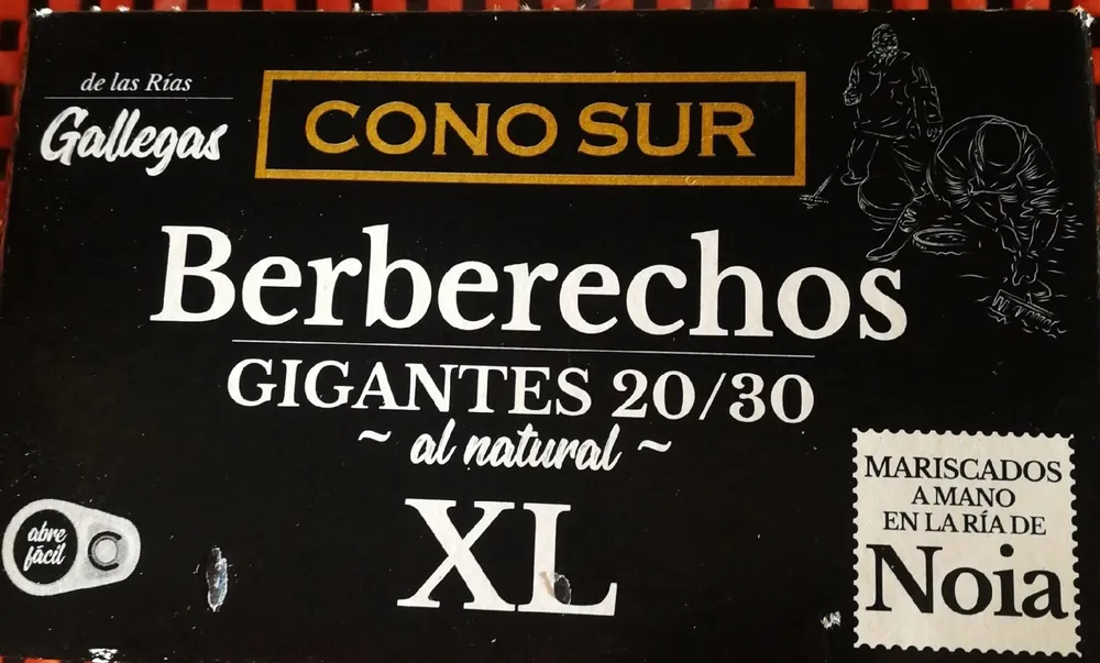 Berberechos gigantes XL