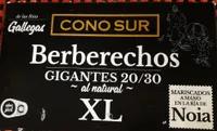 Berberechos gigantes XL