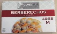 Berberechos al natural