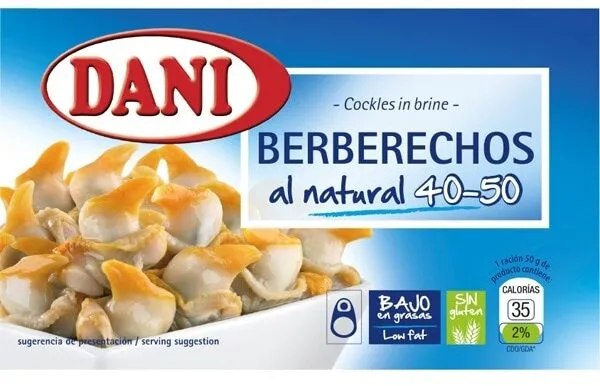 Berberechos Pequeños 65 Piezas Aprox