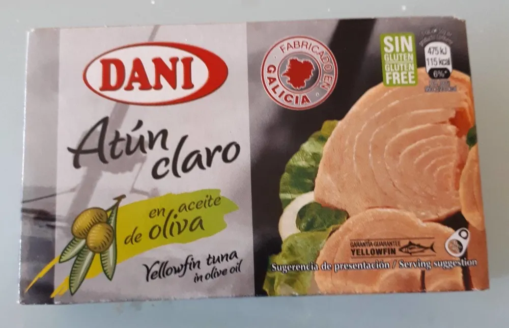 Atún claro en aceite de oliva
