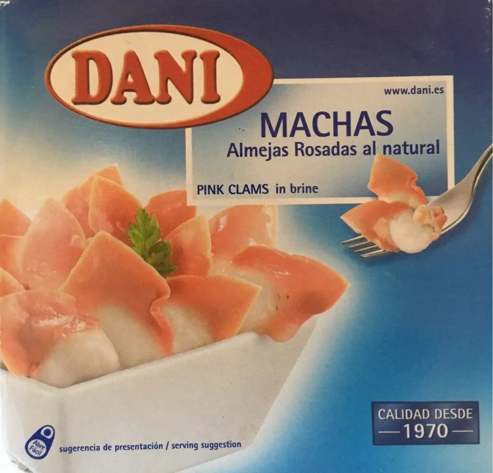 Machas al natural
