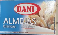 Almejas blancas al natural