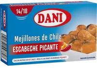 Mejillones en escabeche picante