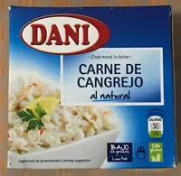Carne de cangrejo al natural