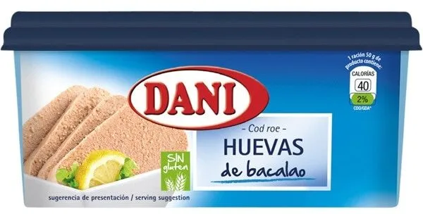 Huevas bacalao