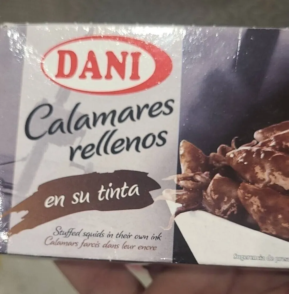 Calamares rellenos en su tinta
