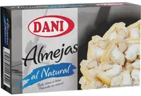Almejas blancas al natural