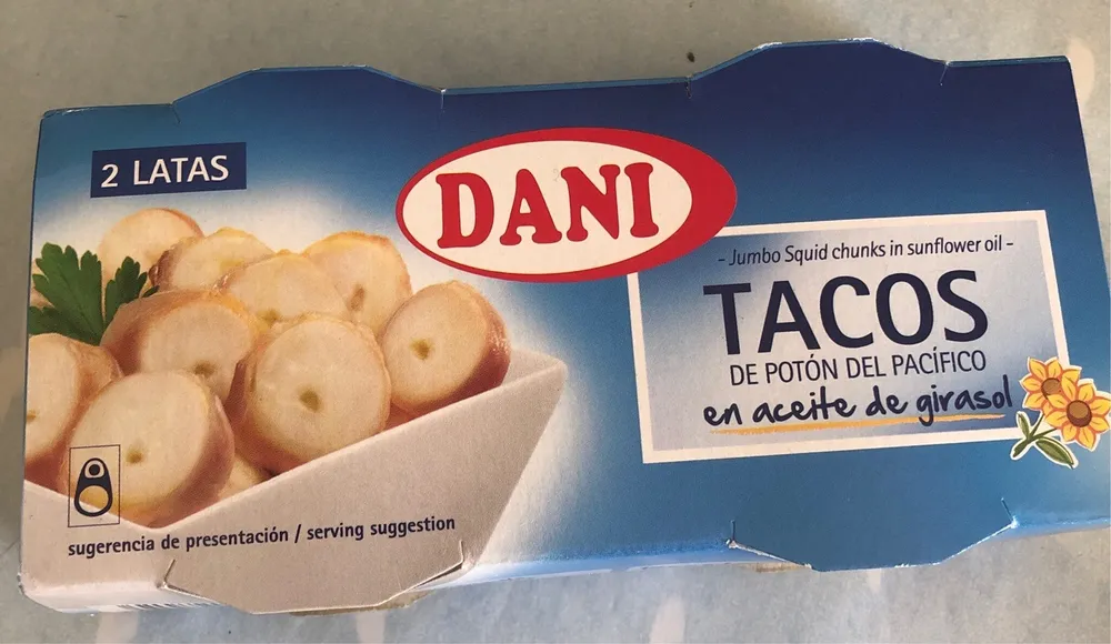 Tacos de potón pacífico