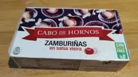 Zamburiñas en salsa vieira