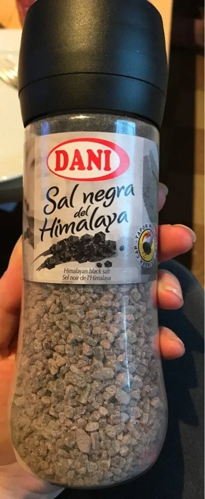 Sel noir de l'Himalaya