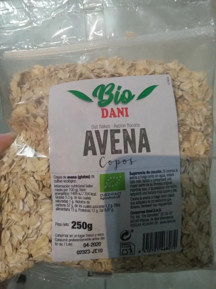 Avena copos bio