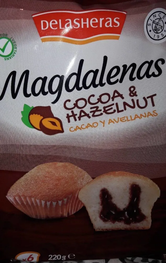 Delasheras Madaleines Cacao