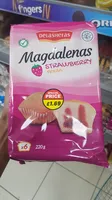 Magdalenas Strawberry fraise