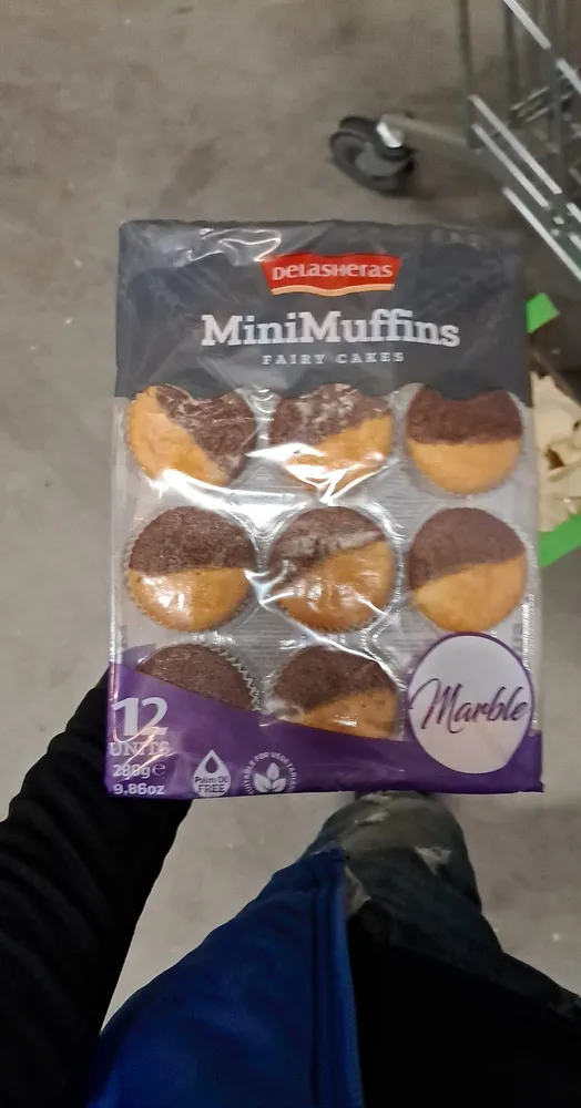 Delasheras Marble Mini Muffins