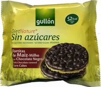 Diet Nature tortitas de maíz con chocolate negro