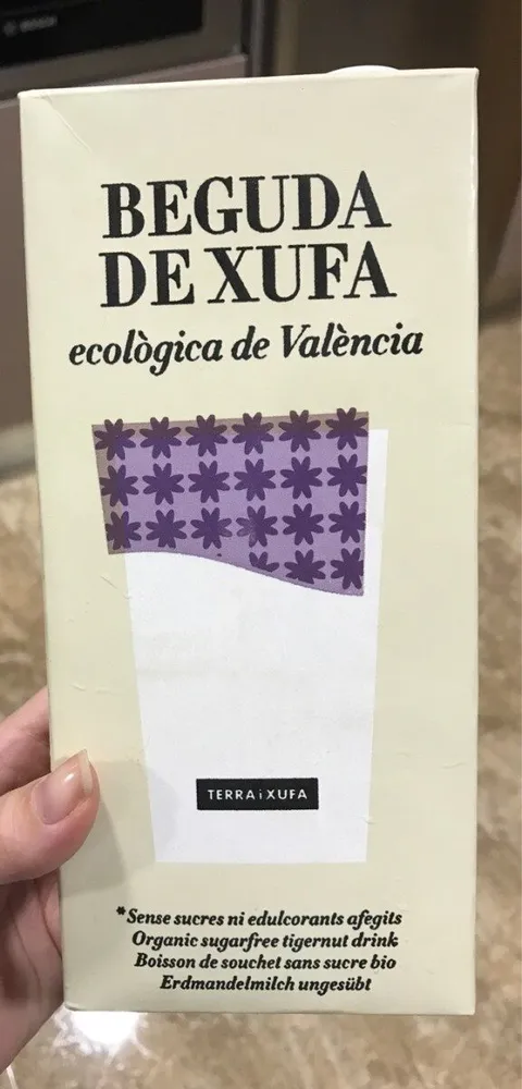 Beguda de xufa ecològica