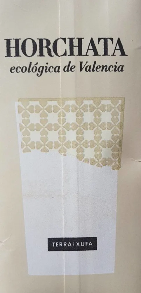 Horchata ecológica de Valencia
