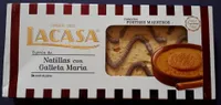 Turron de natillas con Galleta María