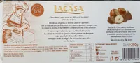 Turrón de chocolate con avellanas