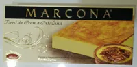 Turrón de crema catalana