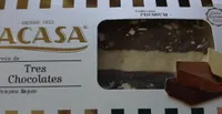 Turrón De Tres Chocolates Lacasa