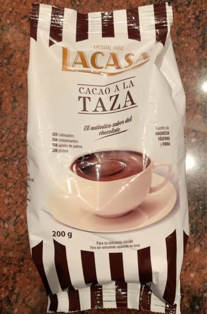 Cacao a la taza