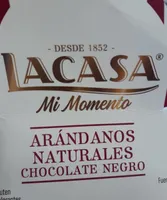 Arándanos naturales con chocolate negro