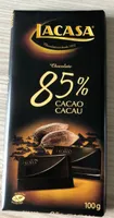 Tablette chocolat noir 85%