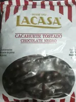 Cacahuete tostado chocolate negro