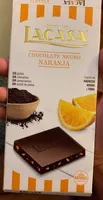 Chocolate negro con naranja