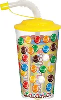Lacasitos de chocolate vaso