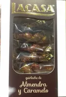 Guirlache de almendra y caramelo