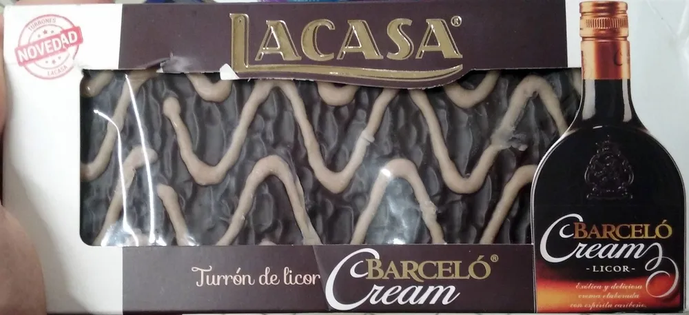Turron de Licor Barceló Cream