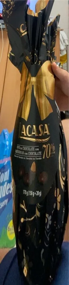 Huevo de chocolate negro