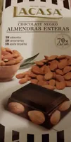 Chocolate Negro almendras enteras