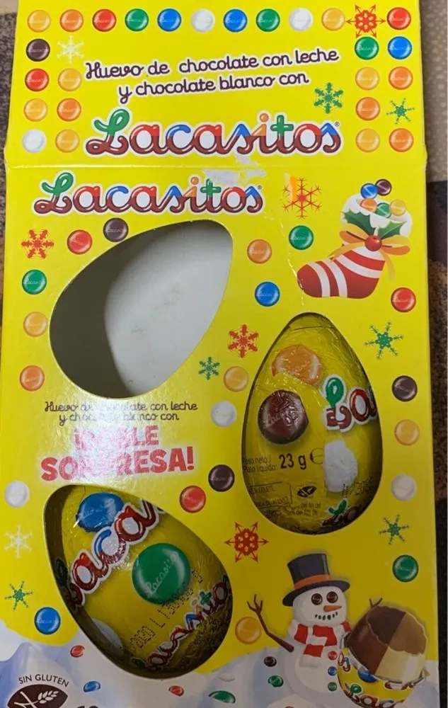 Lacasitos Huevo de chocolate con leche
