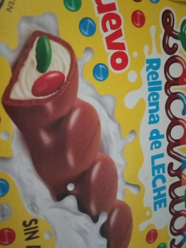 Chocolatina Lacasitos rellenos de chocolate