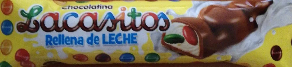 Chocolatina rellena de leche