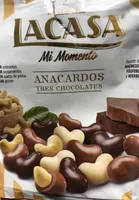 Anacardos tres chocolates