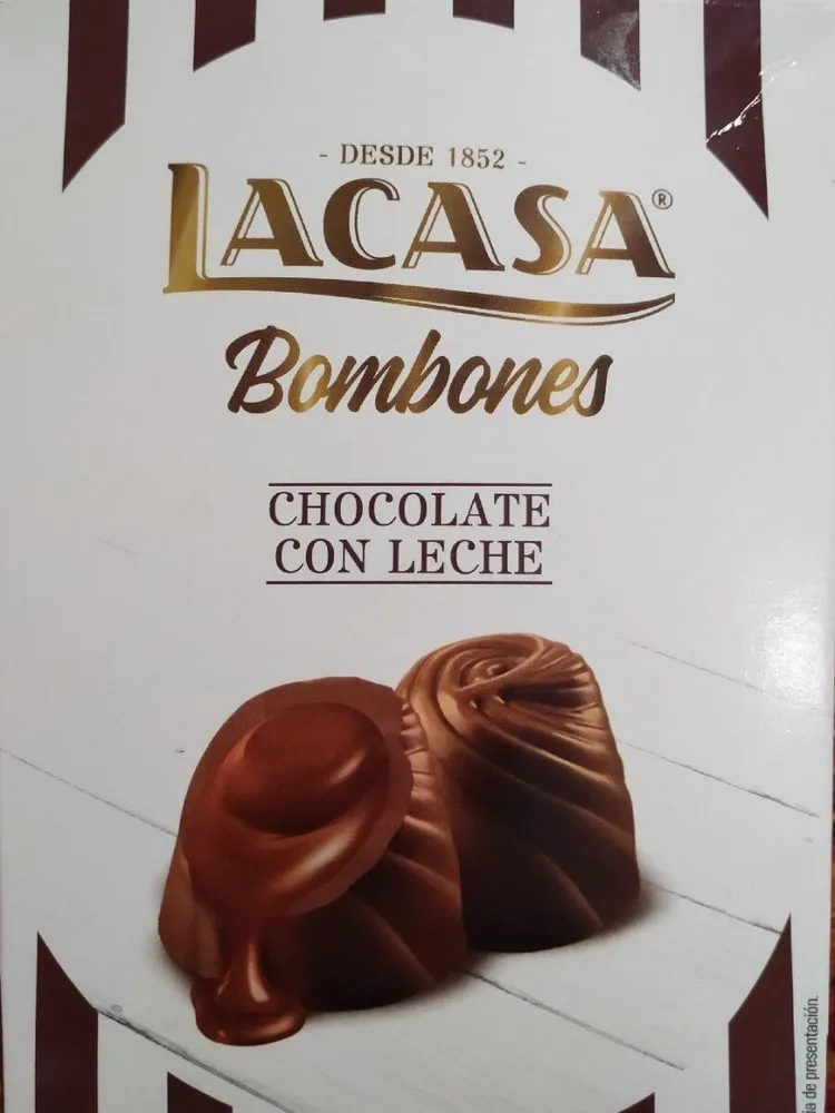 La casa Bombones chocolate con leche