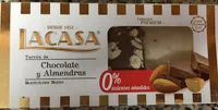 Turrón de chocolate y almendras