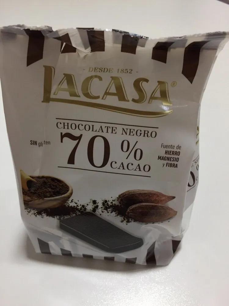 Chocolate negro 70% cacao
