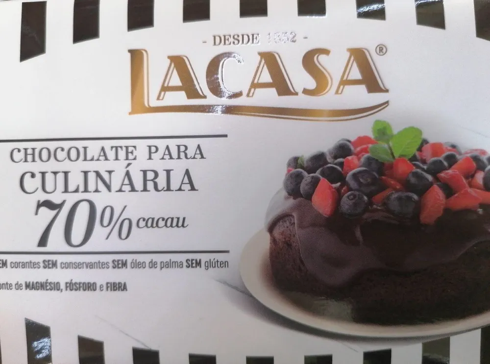 Chocolate para repostería