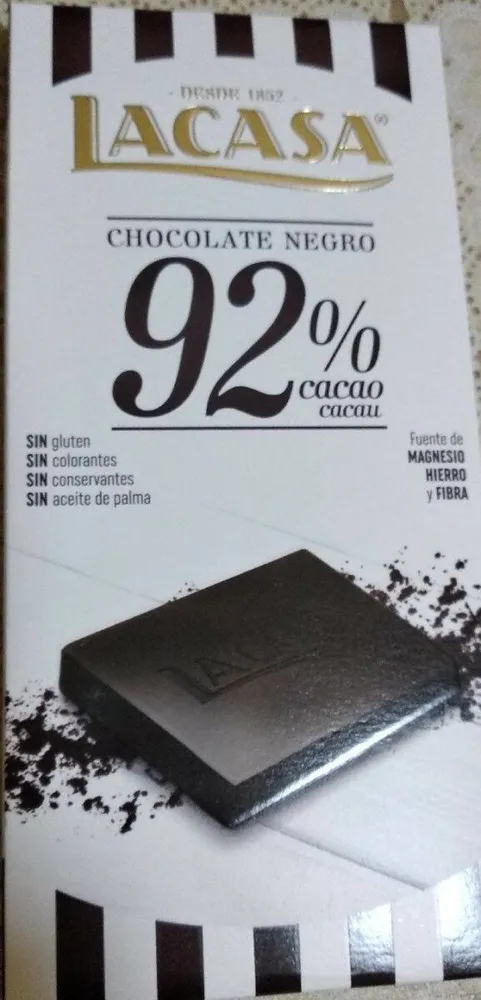 Chocolate Negro 92%
