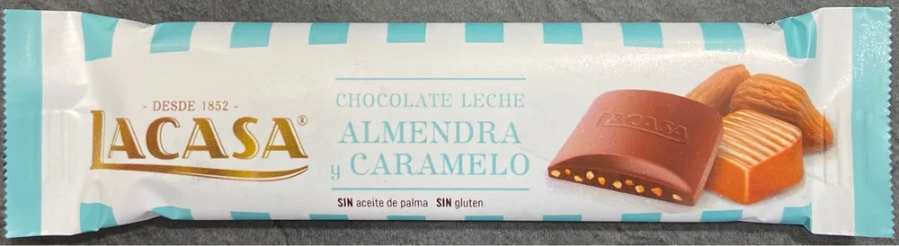 Chocolate Leche Almendra y Caramelo