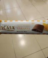 Chocolate negro con naranja