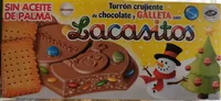 Turrón de chocolate y galletas con lacasitos