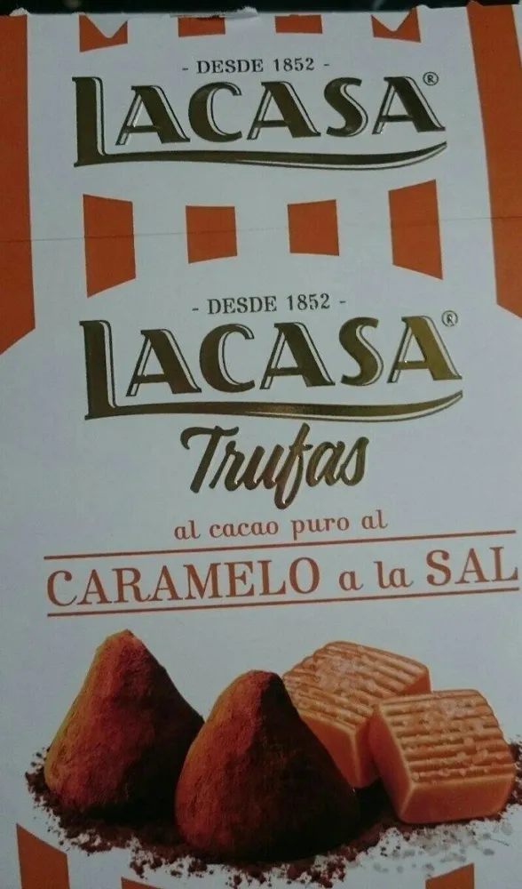 Trufas caramelo a la sal